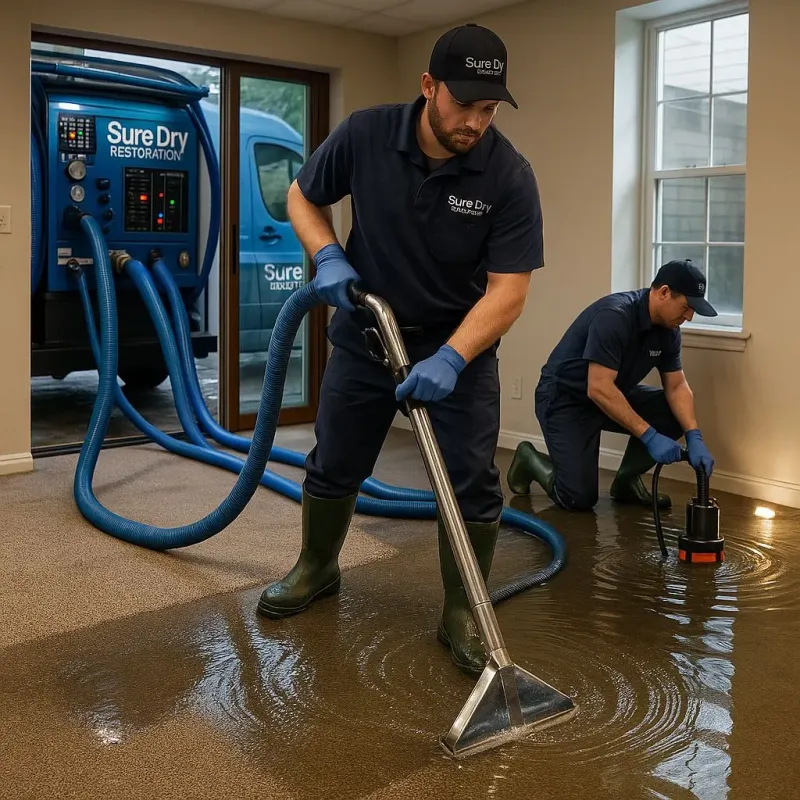 Water Extraction and Removal process in Cocoa West, FL